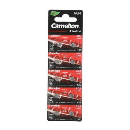 Battery Alkalin Camelion Mercury Free, AG4 (377, LR626) -10BL, 1.5V, blister, 10 pcs.-4