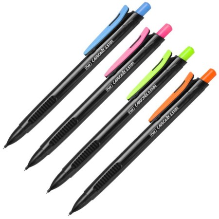 Mechanical pencil 0.5 mm, Flair carbonix, plastic, mix-2