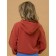 Female hoodies, size XL, Terracotta color
