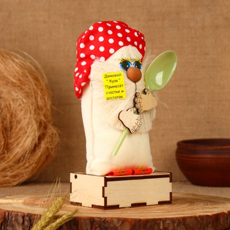 Amulet - box "Browner with a spoon", 25 cm, mix-2