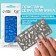 Stamping disk Metal "Stylish Look", 12 × 6 cm