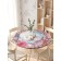 The tablecloth "Easter wreath", round, oxford, elastic band, size 140x140 cm, diameter 105-120 cm