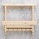Simple bar, needles, 53x60x12cm