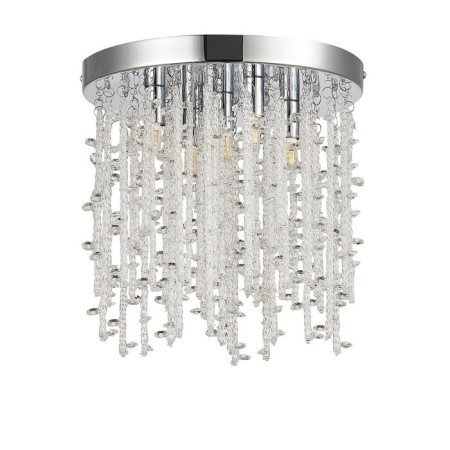 Ceiling EVOLUCE lamp. Sle103302-05. Lucchio. 5x3 W, G9, 30x30x28.2 cm, chromium color-5