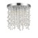Ceiling EVOLUCE lamp. Sle103302-05. Lucchio. 5x3 W, G9, 30x30x28.2 cm, chromium color