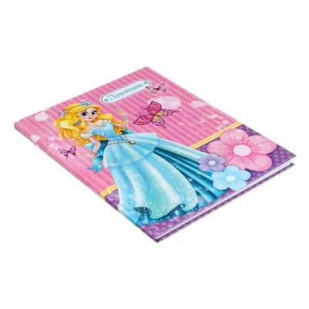 Diary for grades 1-4, "princess", solid cover 7BC, glossy lamination, 48 sheets-1