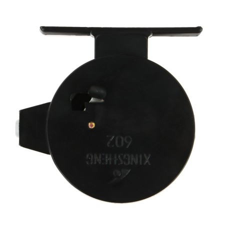 Inertial coil, plastic, diameter 5.5 cm, guide fishing lines, black color, 602-4
