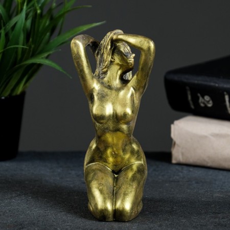 Figure "Nega" gold, 13x9x5cm-1