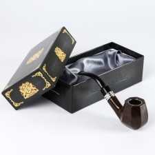 Трубка для курения табака "Командор", классическая, 6.5 х 14 см