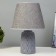 Arnella table lamp E14 40W gray 22.5x22.5x35 cm Risalux