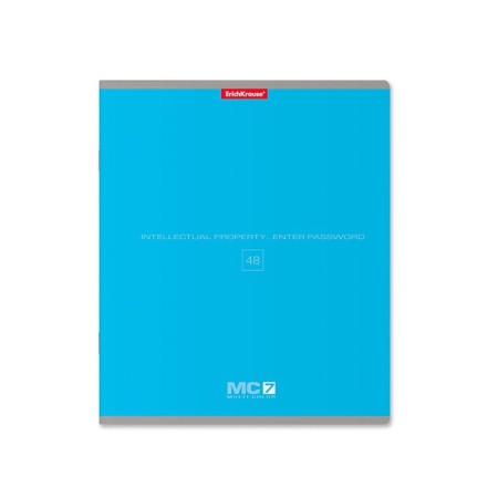 Notebook of 48 sheets in the MC-7 cage, covered cardboard, offset unit, mix-6