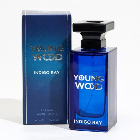 Men's toilet water Young Wood "Indigo Ray", 100 ml-2