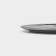 Oval tray made of stainless steel of a share, 25.5 × 16.5 cm, silver color