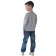 Svitshot Children's My Old, height 122 cm, color gray melange