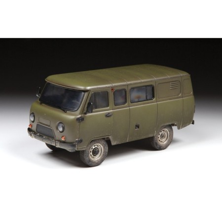 The national model-machine “Russian car UAZ 3909”, star, 1:35, (3644)-2