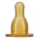 Latex large nipple with a X-shaped hole for cereals, from 6 months, set 2 pcs.