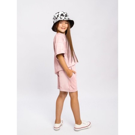 Children's jump (T-shirt, shorts), height 86-92 cm, powder color-4