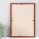 Photo frame MDF 21x30 cm, No. 5 "Simple", Italian walnut (plastic screen)