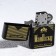 Gasoline lighter "Good Luck", 5.5 x 3.5 cm.