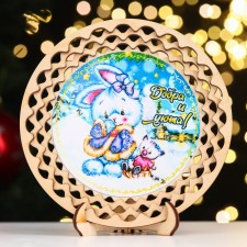The souvenir plate 