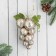 Christmas tree decoration "grapes-skid" 8.5x15 cm, gold