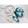 Ceramic “sea shell” sauce, 8 x 13 cm., 25 ml., White color
