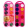 Honey watercolor ZHK "Flower", 12 colors, pink plastic case, without brush