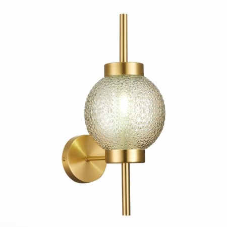 Wall lamp ST LUCE. SL1155.301.01. Marena. 1x40 W, E14, 16.5x38.8 cm, brass color-3