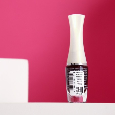 Nail polish jeanmishel tone 216 burgundy, 5.5 ml-1