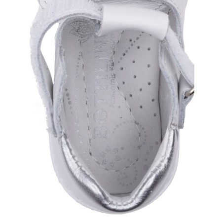 Baby sandals, size 23, white color-2