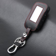 Case for the remote control of the alarm of the Starline A93 A63, leather