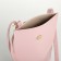 Female bag, cross-bodi, on the magnet, the color is pink