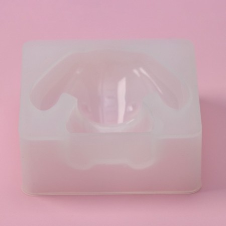 Mold Dolyana "Zaychonok", silicone, 6.3 × 6.2 cm-3