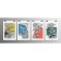 A set of interior posters (posters) 30x40 cm, 4 pcs, 250 g/m2, 6-023,