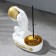 Kurilnya "Monkey with a ball standing", white