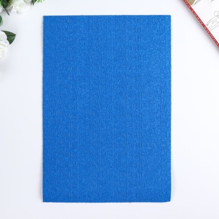 Foamiran terry 20x30 cm, 2 mm, dark blue