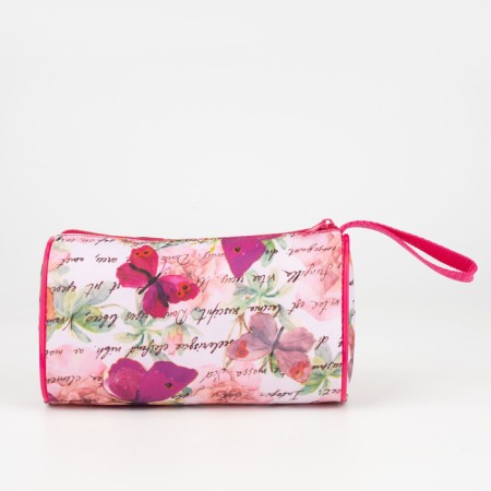 Lightning cosmetic bag, pink color-1