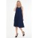 Women's dress, size 48, blue color