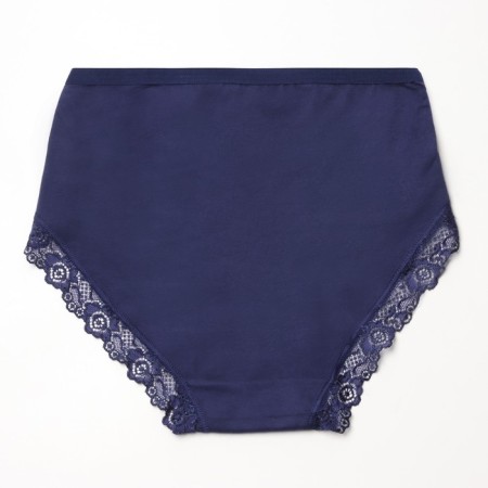 Women's panties, dark blue color, size 48-50-2