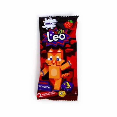 Squirrel Bank Leokids with milk, strawberries and vitamin C, 25 g-1