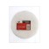 LOME PLAM Circle for Velcro, Artificial fur, 125 mm