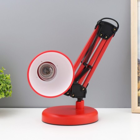 EXCHOUNCRY Table lamp E27 40W Red 14.5x14.5x53 cm Risalux-2