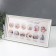 Photo frame plastic in 12 photos 5x5 cm "Baby" white 20.5x38 cm