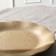 Ceramic plate "Self -Ceeter", 21.5 cm, beige color