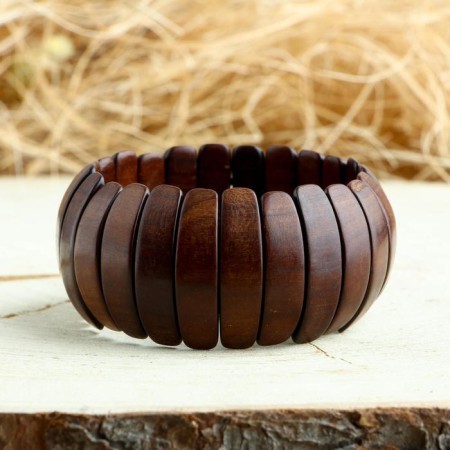 Astra bracelet, wood, mix, d = 8cm,-7