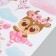 Interior color sticker "animals-ballerins" 50x70 cm