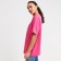 Women's T-shirt Minaku Oversize Fit: Fuchsia Color, Rr. 46