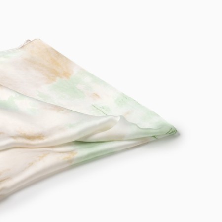 Women's scarf minku rr 70*70 cm, col. Salad-1