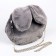 Bag "Bunny", 26 × 19 × 2cm, color gray color
