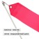 Ribbon for rhythmic gymnastics with a stick Grace Dance, 2 m, color fuchsia